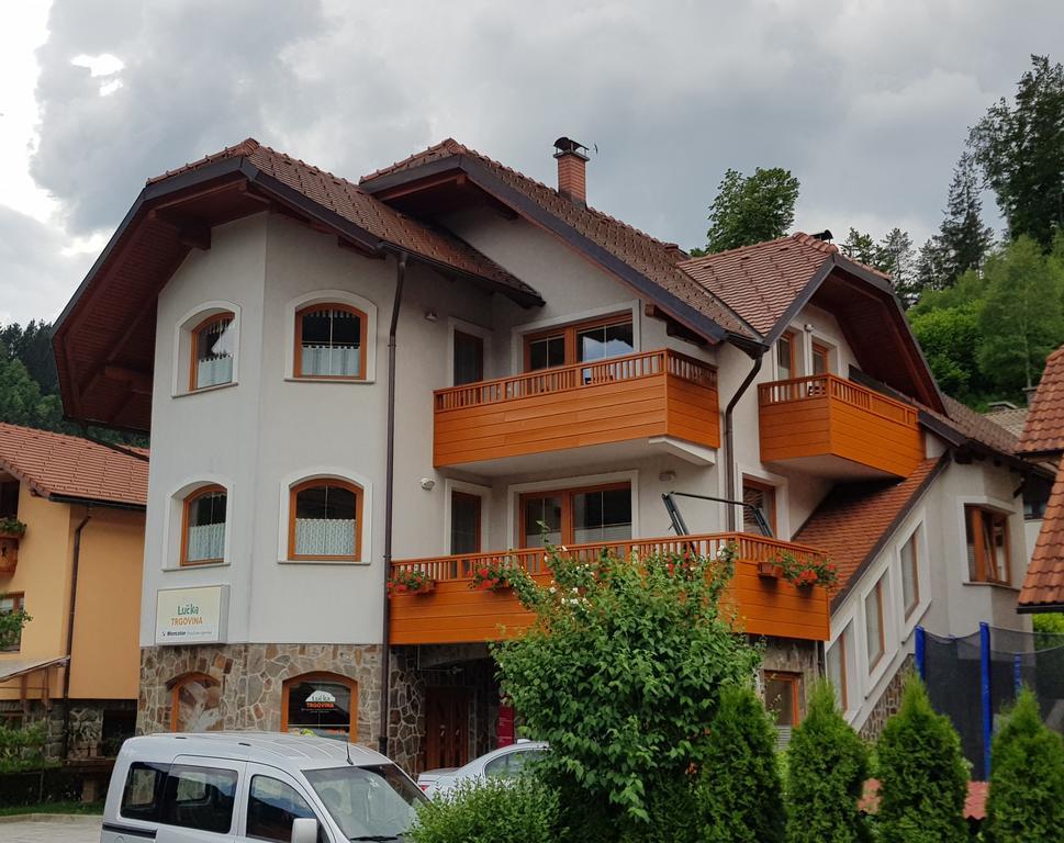 Apartments Bbi Luče Buitenkant foto